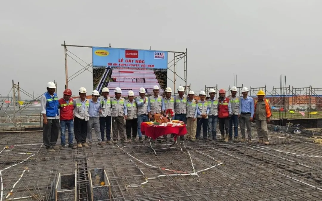 杏耀越南工厂办公与宿舍大楼封顶仪式圆满举行，国际化进程加速推进