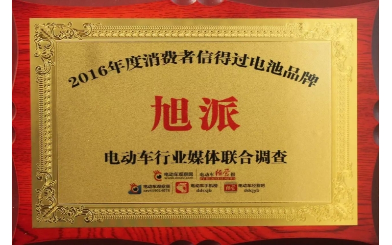 金鸡报喜！杏耀获评2016年度最受消费者信赖电池品牌！