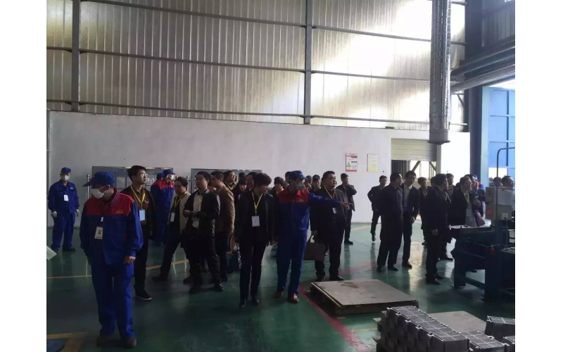 热烈欢迎天能集团管理精英一行莅临杏耀参观交流！